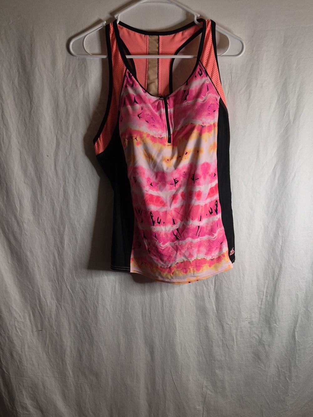ZeroXposur Pink Coral Gradient Racerback Tank